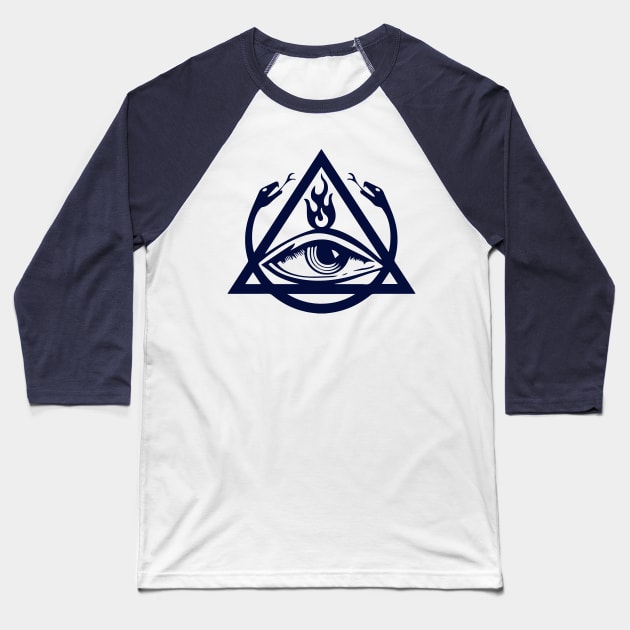 The Order of the Triad Baseball T-Shirt by Ace20xd6